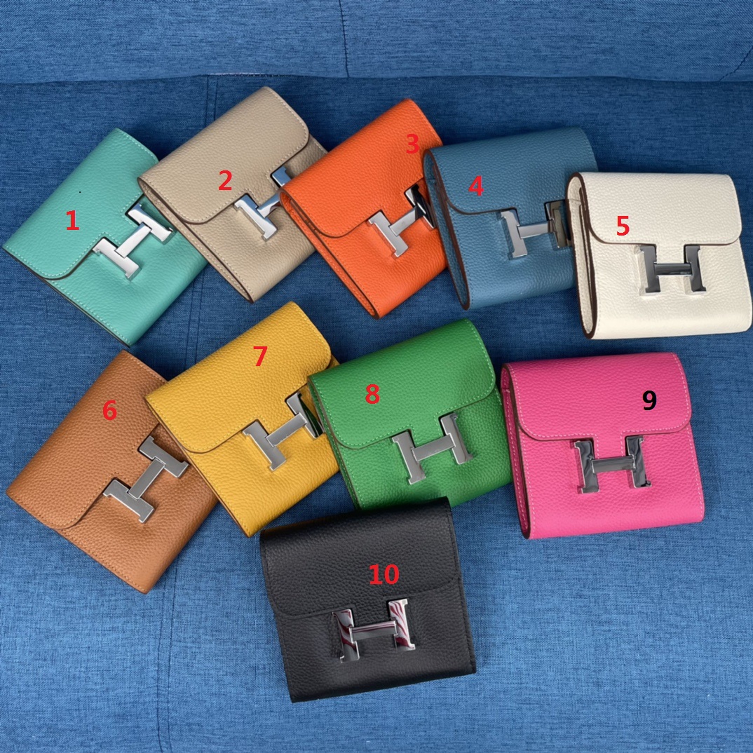 H**mes constance togo leather-13*11.8cm