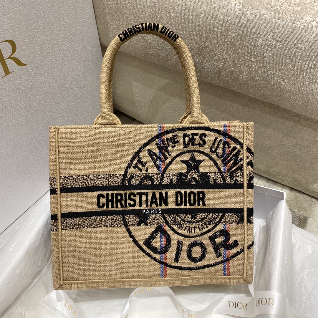 D*or small book tote-26*8*22cm