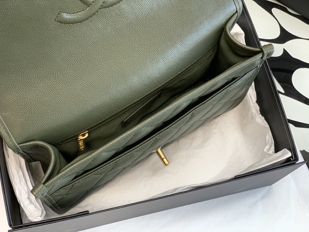 Ch@nel Flap Bag-25*21*7CM