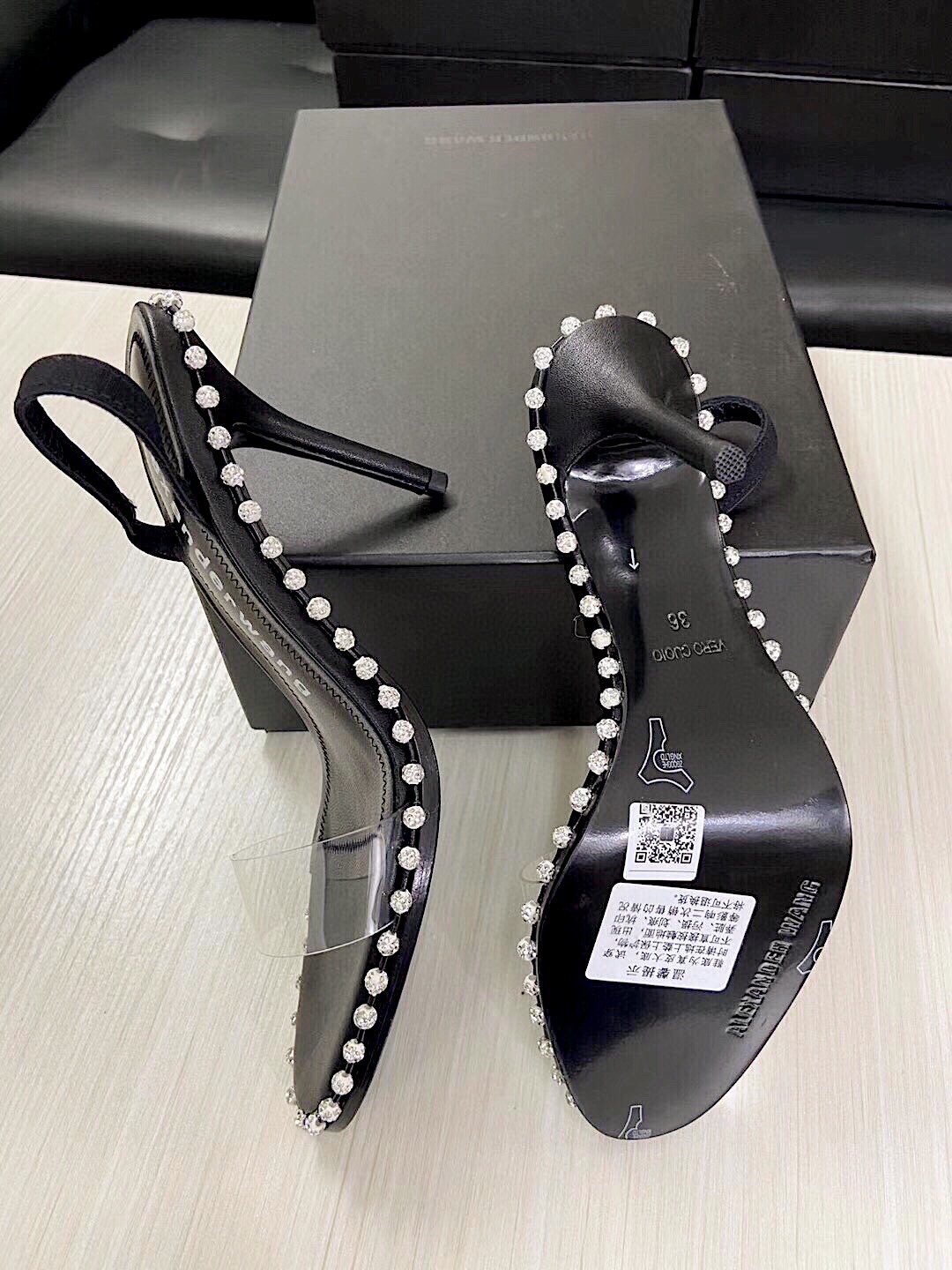 A1exa*der wang heels-6.5/9.5cm