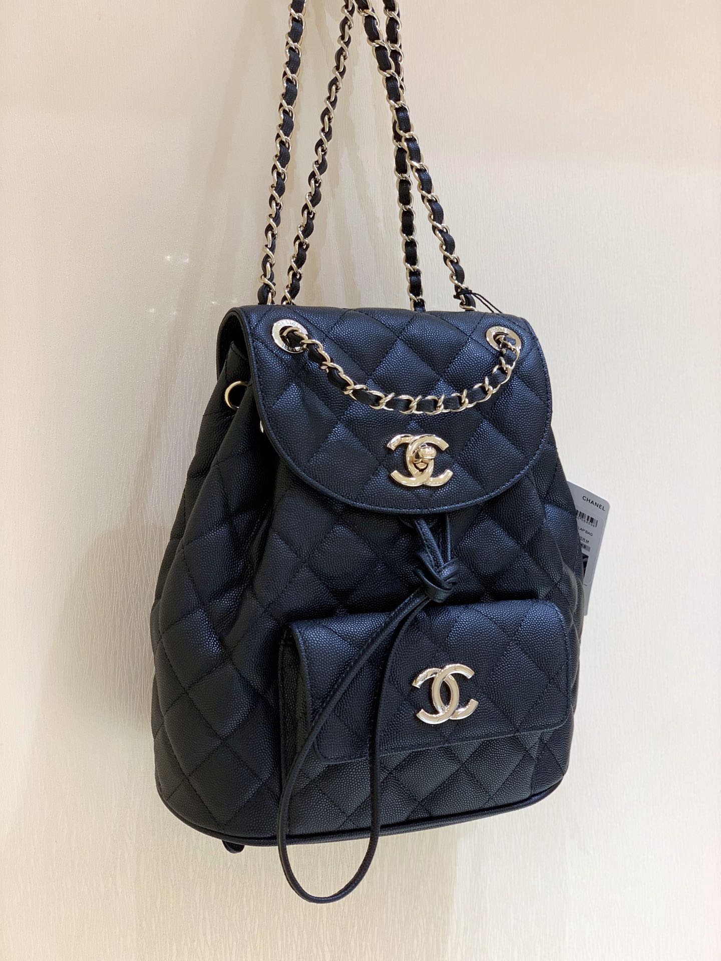 Ch@nel Backpack -22.5x24x12CM