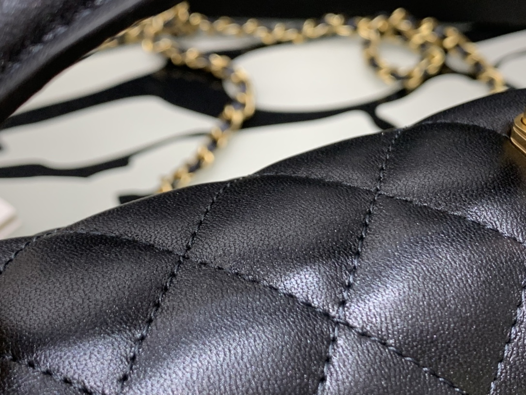 Ch@nel Flap Bag-20*13*9CM