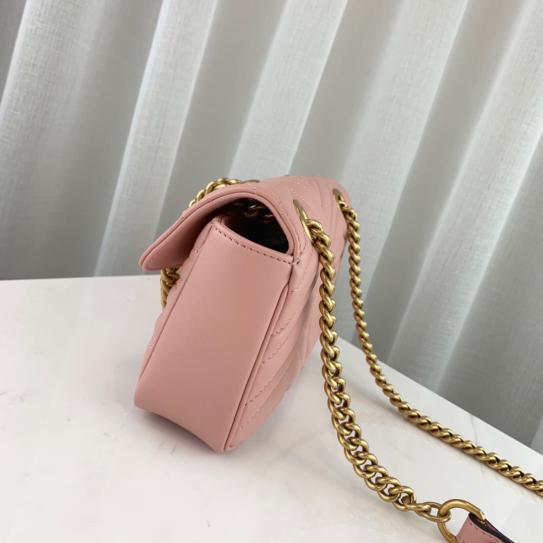 G*u*i marmont bag-14*23*6cm