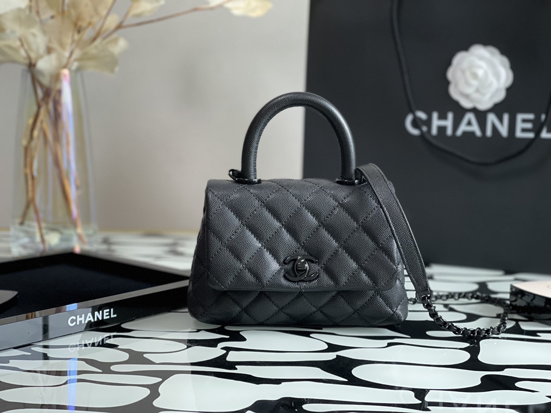 Ch@nel Coco Handlebag-13*19*9CM