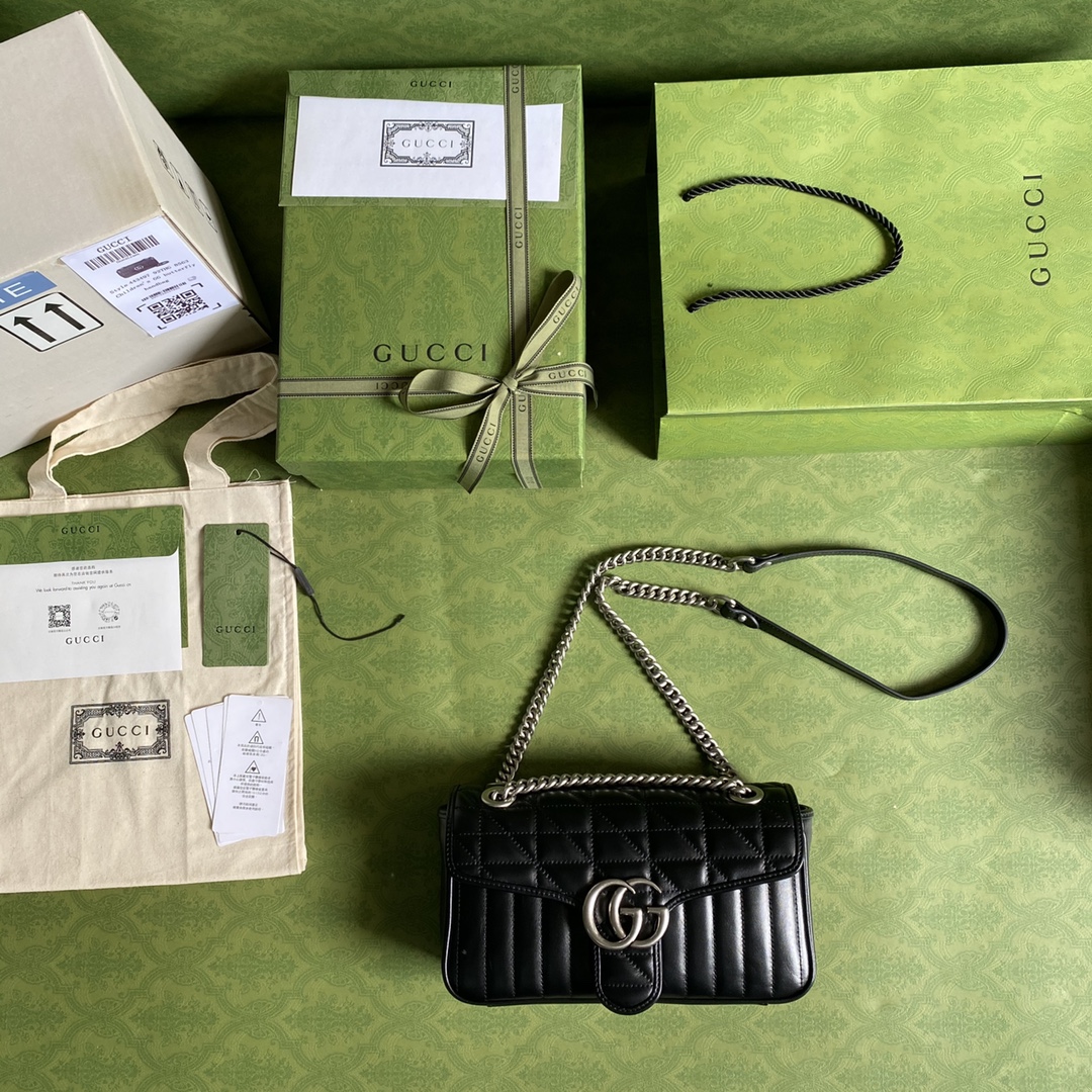 G*u*i marmont bag-26*15*7cm