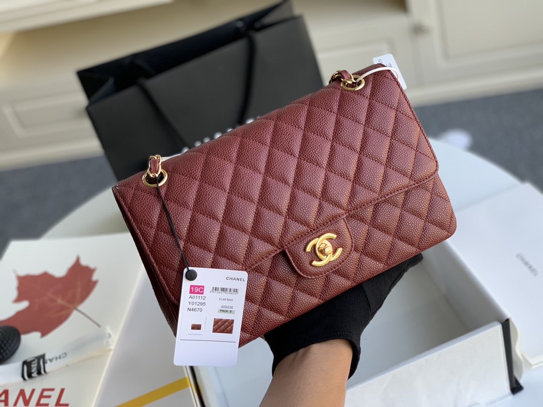 Ch@nel Flap Bag-25CM