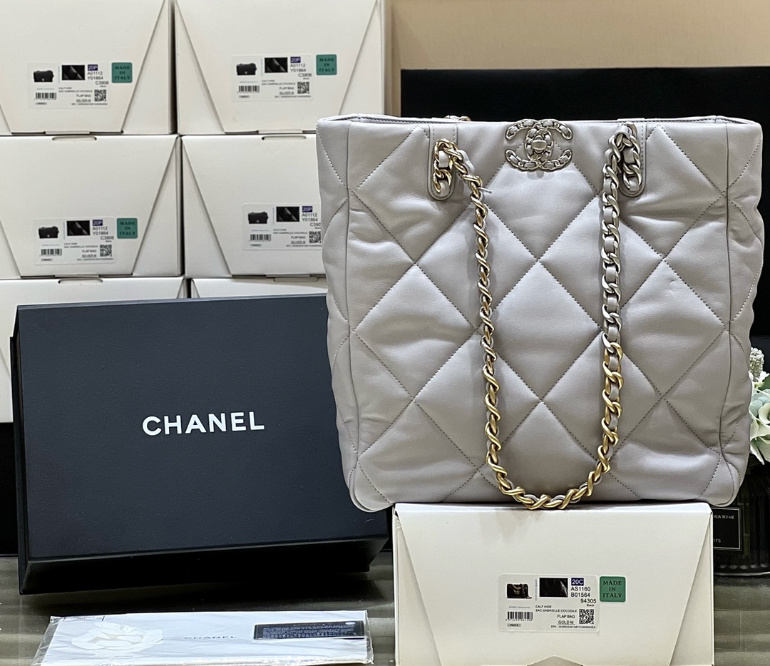 Ch@nel 19 bag Tote -AS3519-30*37*10CM
