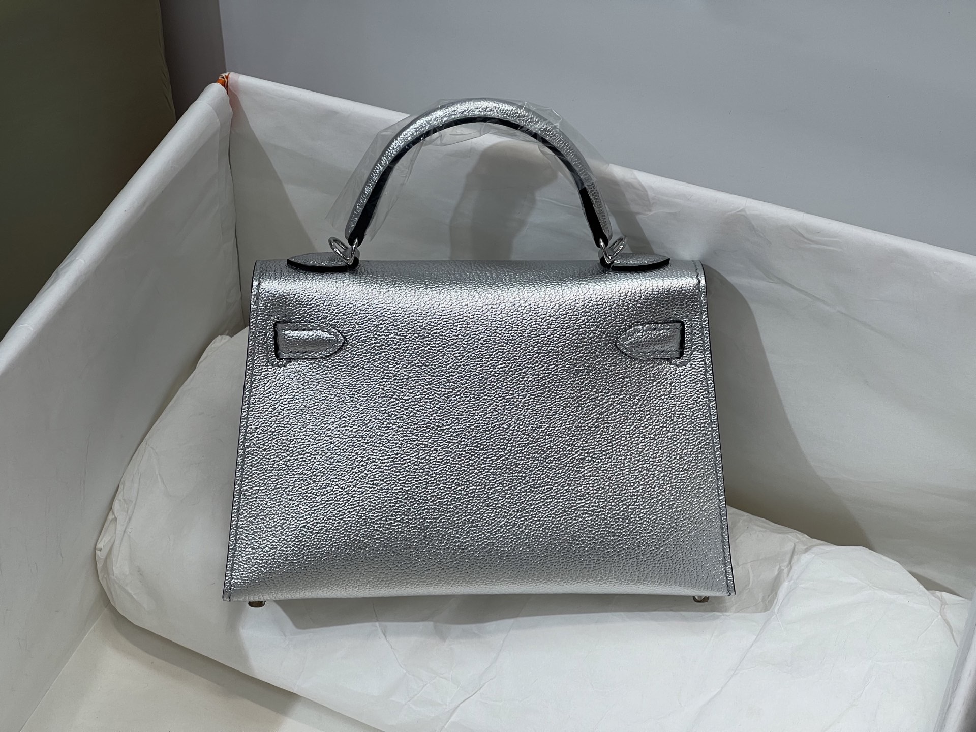H**me5 Mini Kelly Chèvre 19