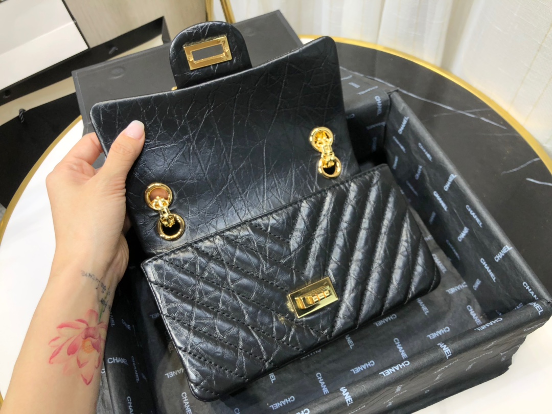 Ch@nel Reissue 2.55 Flap Bag -20CM
