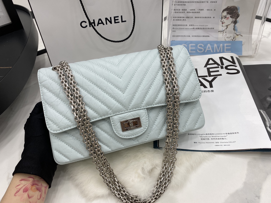 Ch@nel Reissue 2.55 Flap Bag -25CM