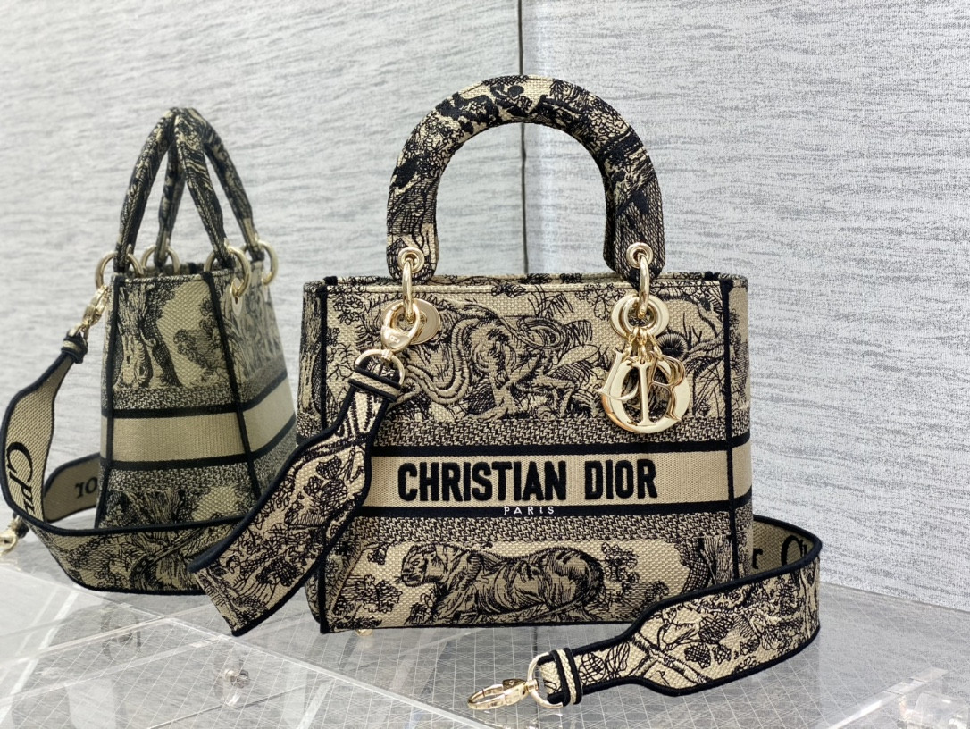 lady D*or handle bag-24cm