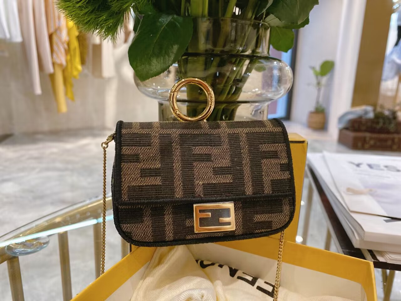 F**di baguette bag-11×6.5×2.5cm