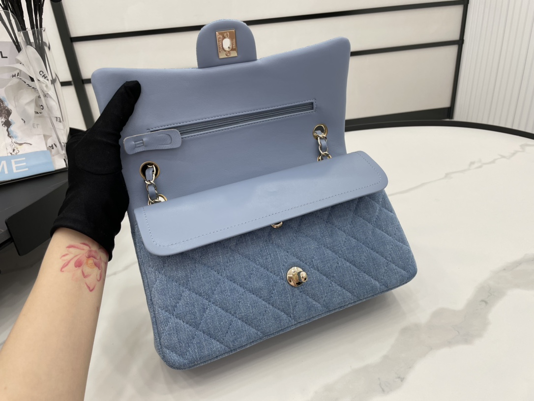 Ch@nel Flap Bag-25CM