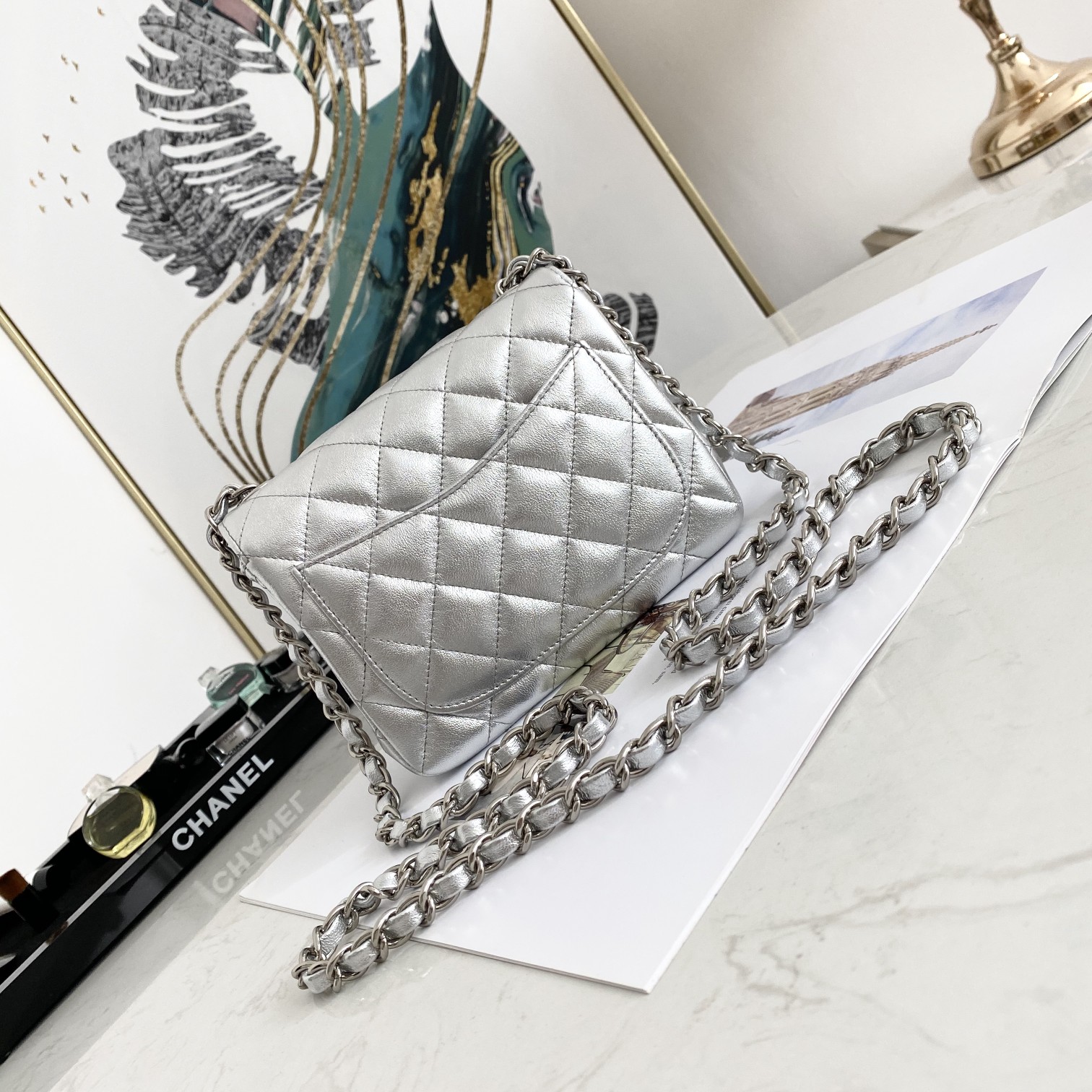 Ch@nel Flap Bag-17CM