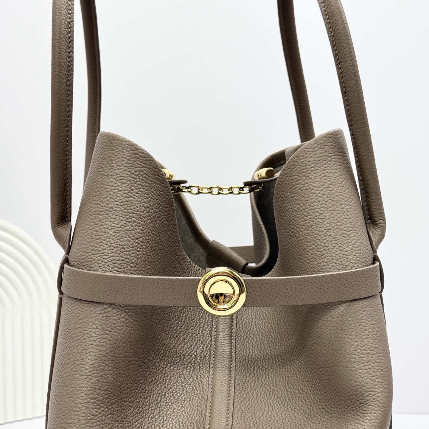 L0r0 P1ana ghiera shopper bag-40*26*18cm