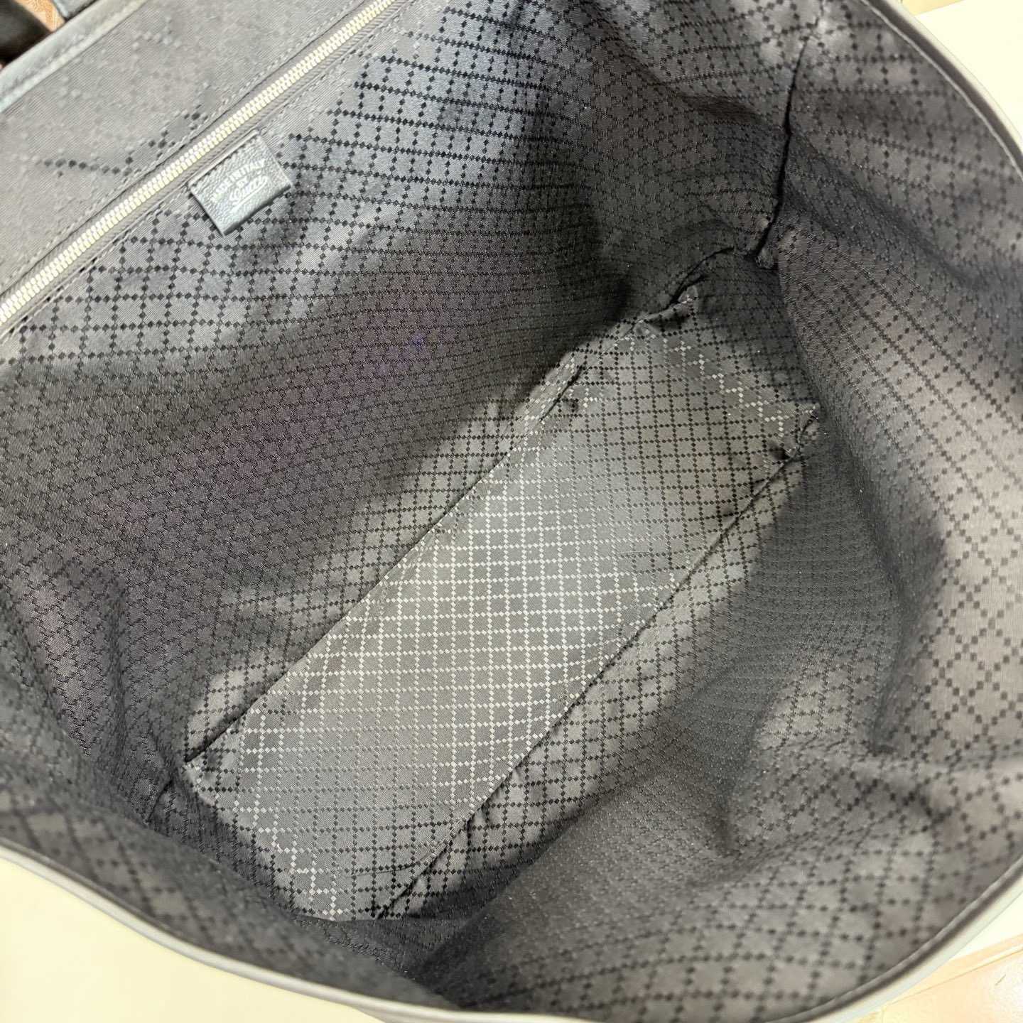 Gu*cci Jackie Large Tote Bag In Black GG Canvas-55*37*14.5CM