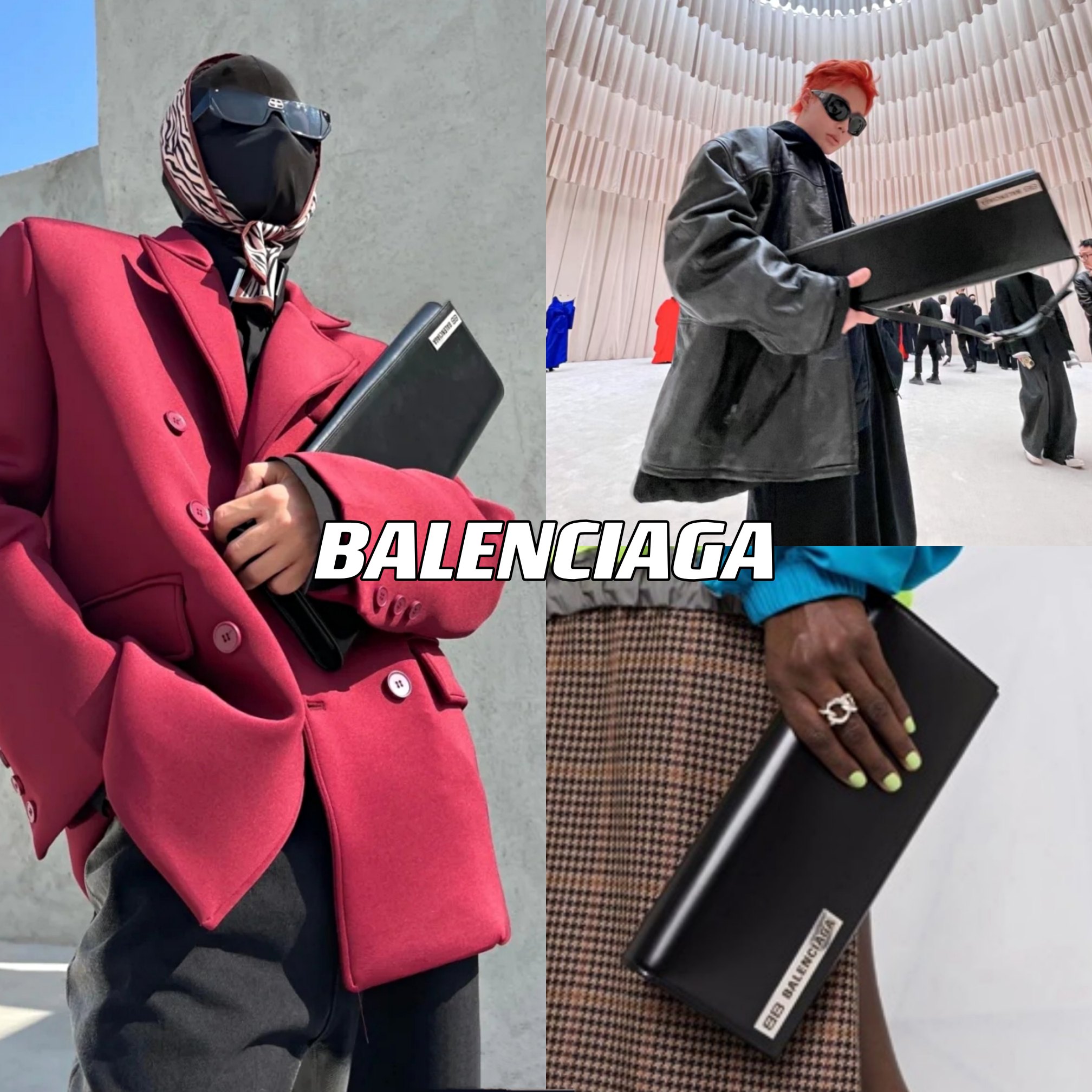 Balenciag Vntage Bag-30*12*3CM