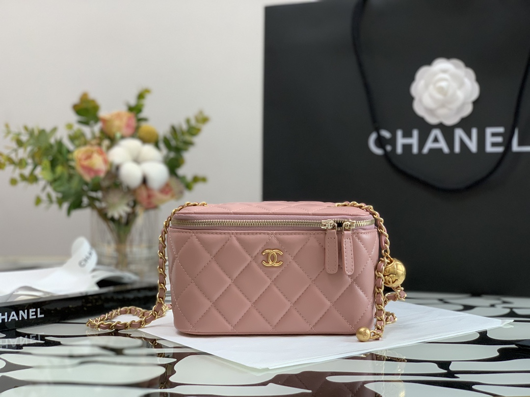 Ch@nel Cosmetic Bag-16.5×10×8CM