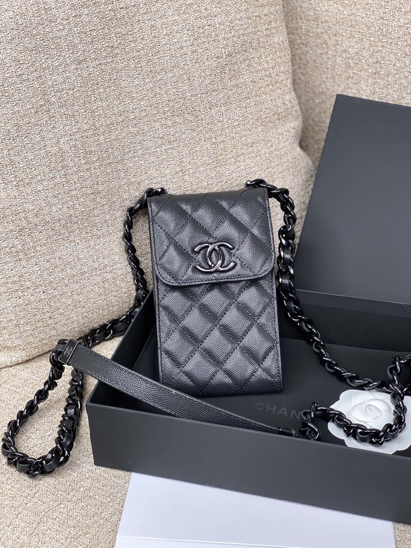 Ch@nel Phone Bag-18.5*10*2.5CM