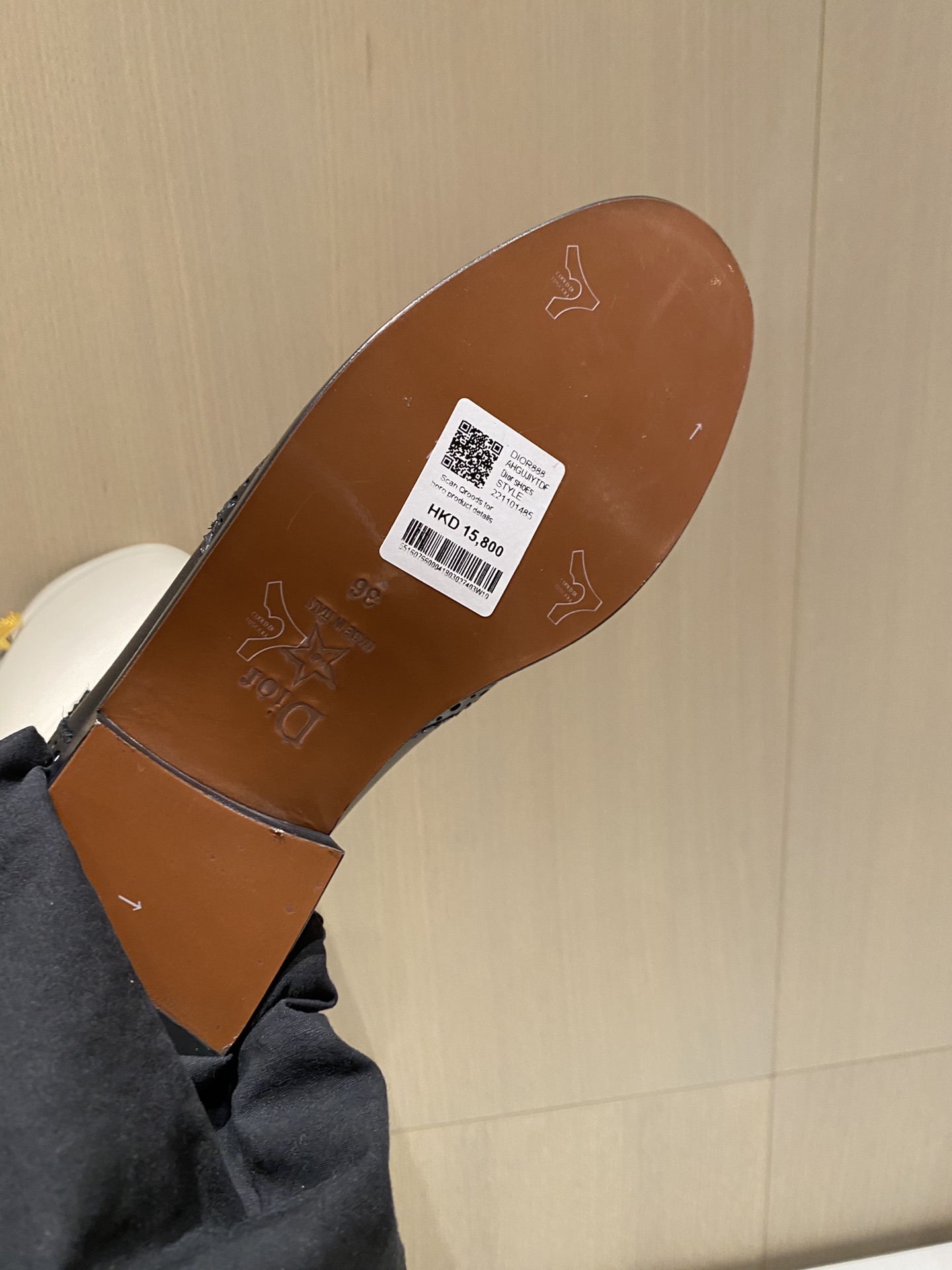 D*or boots 2022ss