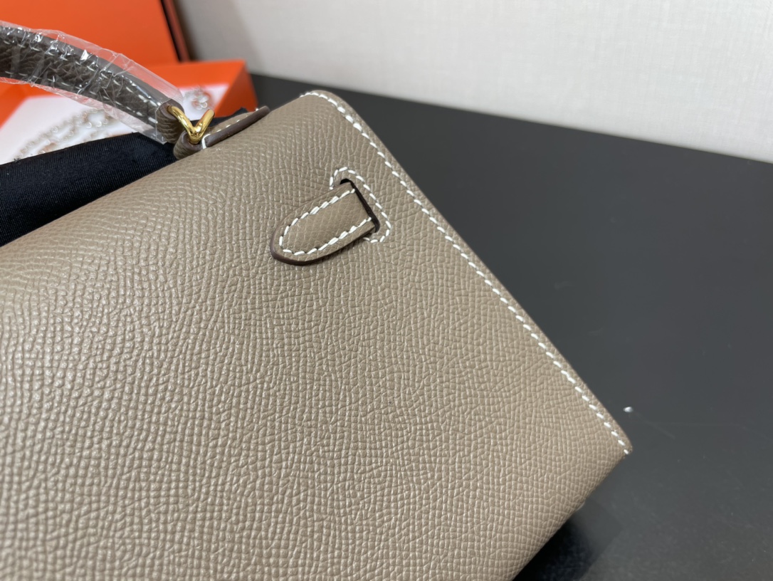 H**mes kelly-gold&silver hardware-19cm