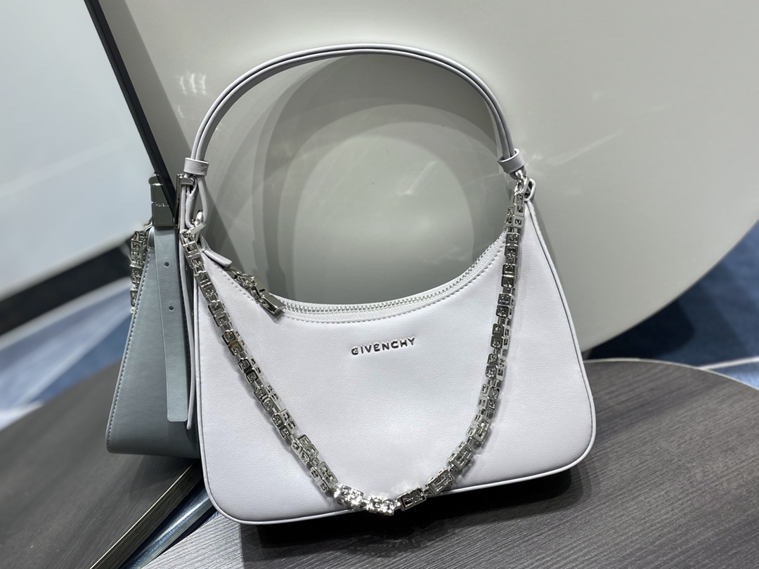 G1uenchy moon cut hobo-25x7x12cm