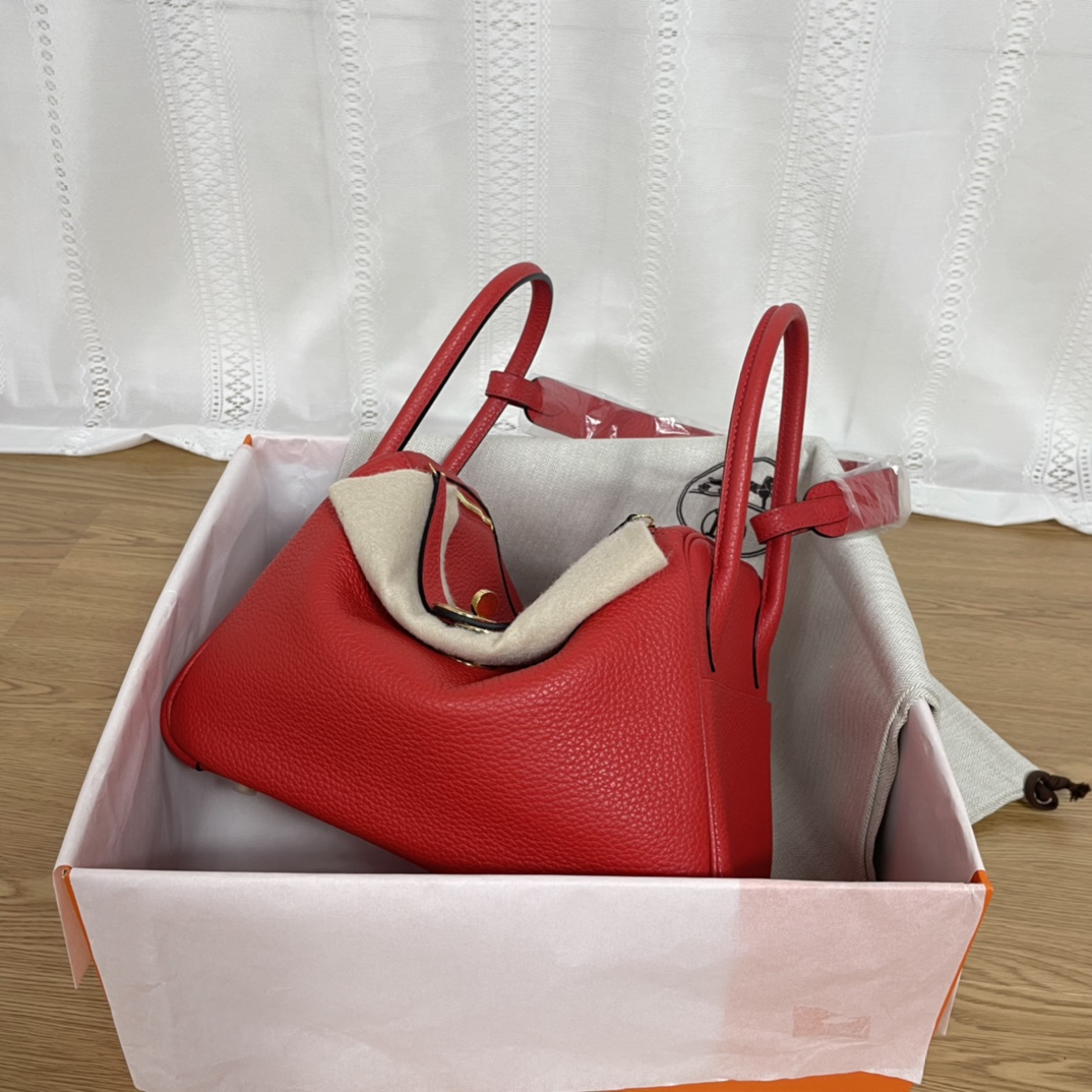 H**mes lindy-tc leather-26&30cm