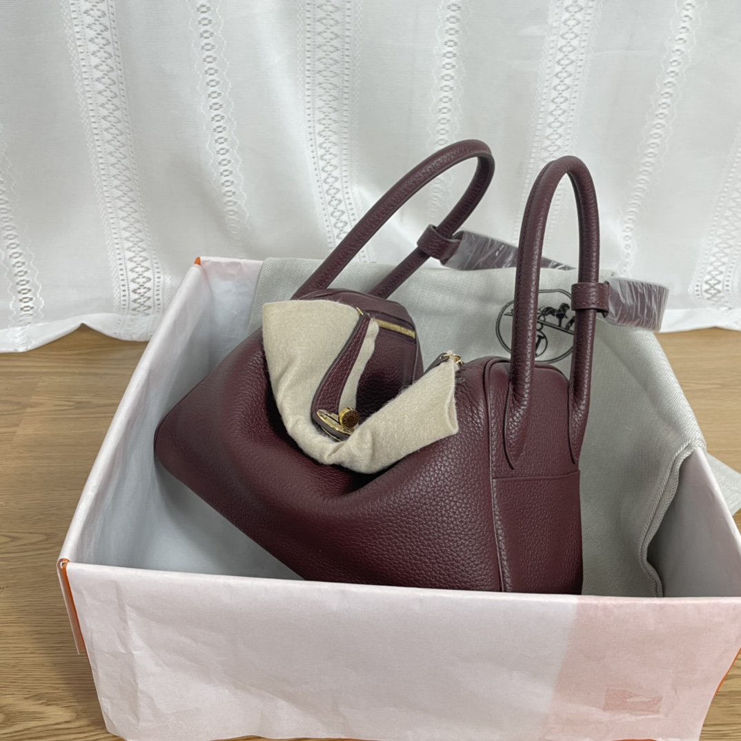 H**mes lindy-tc leather-26&30cm