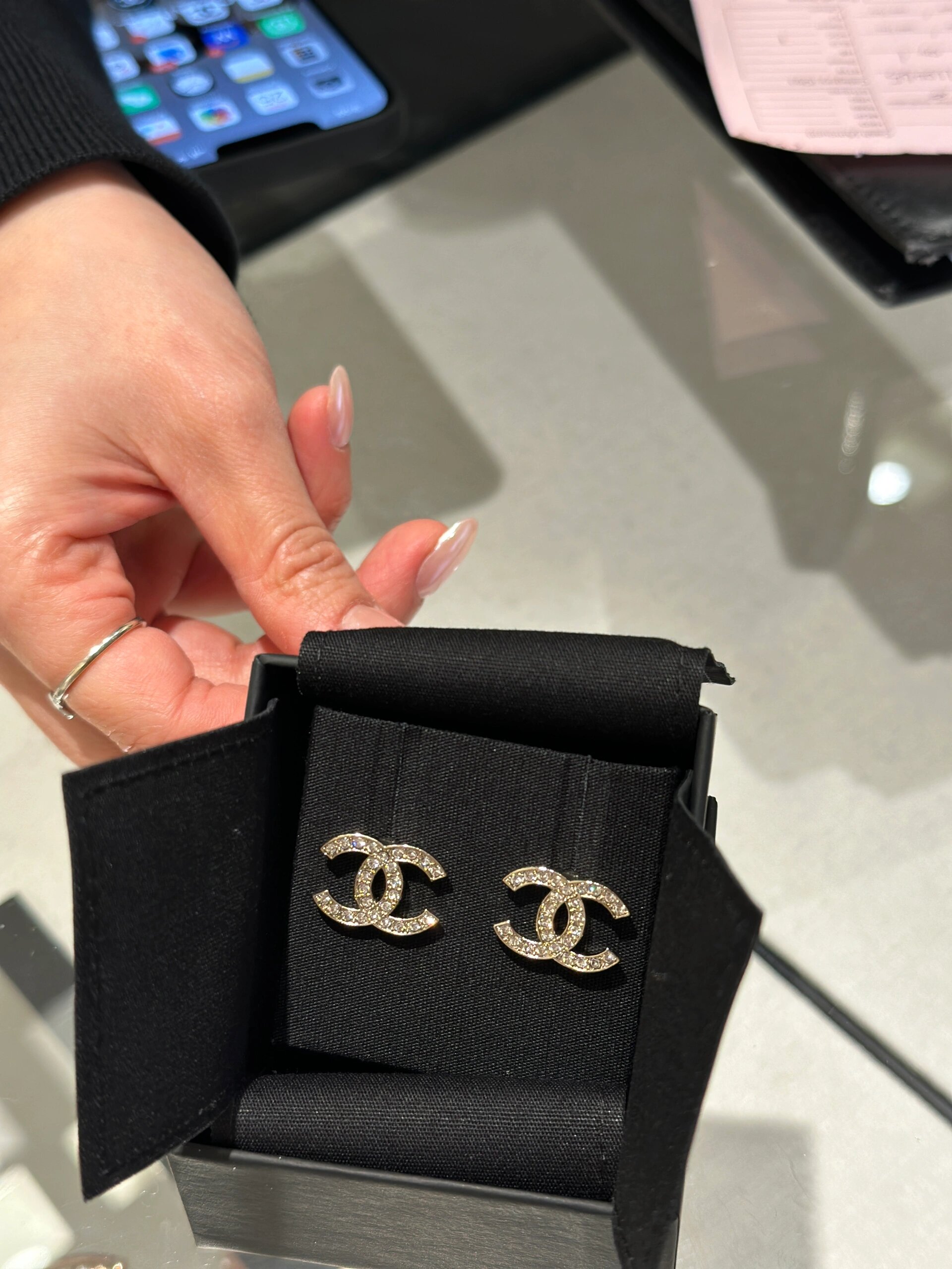 Ch@nel Earring