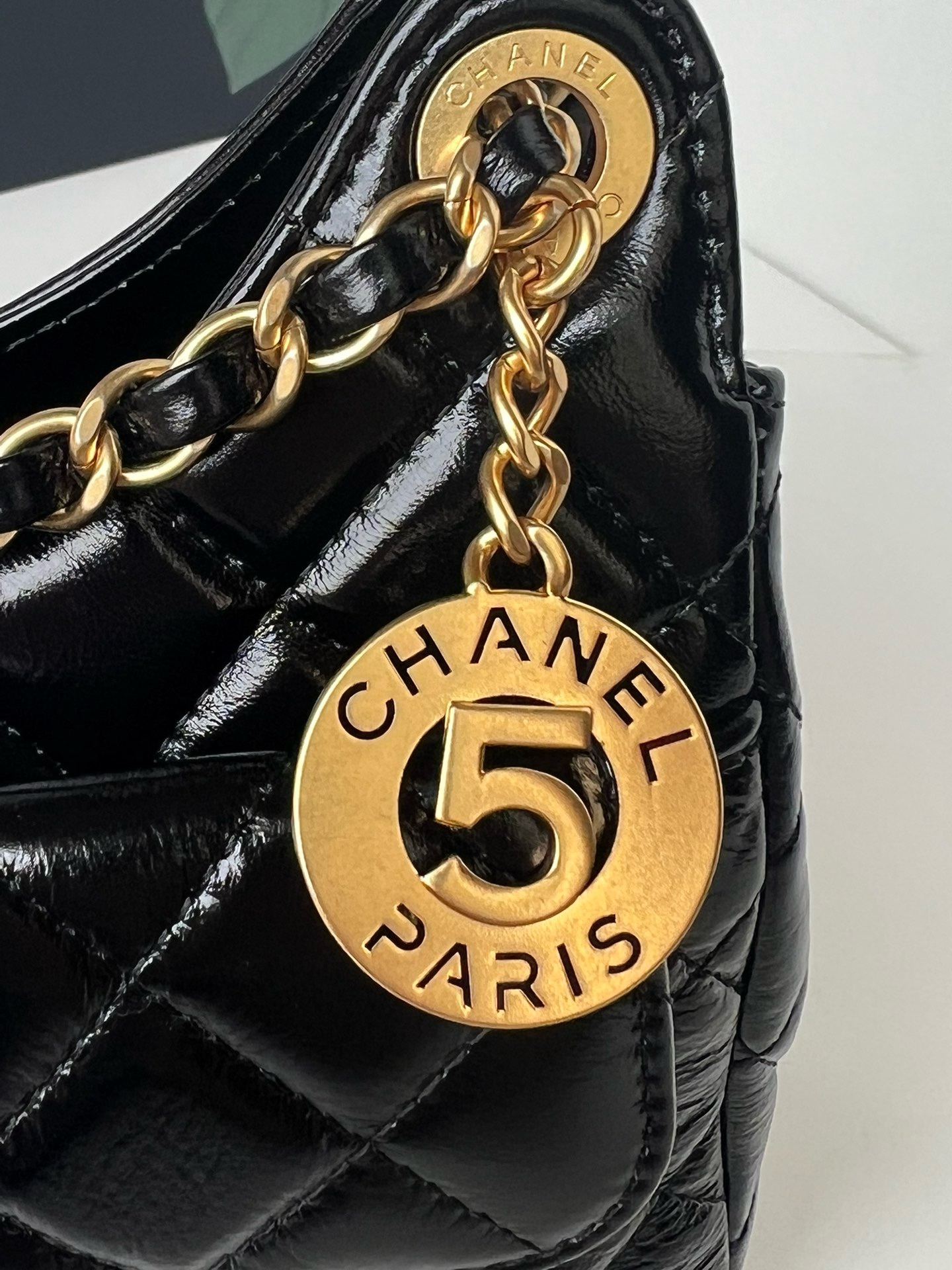Ch@nel Hobo Handbags-17*19*6CM