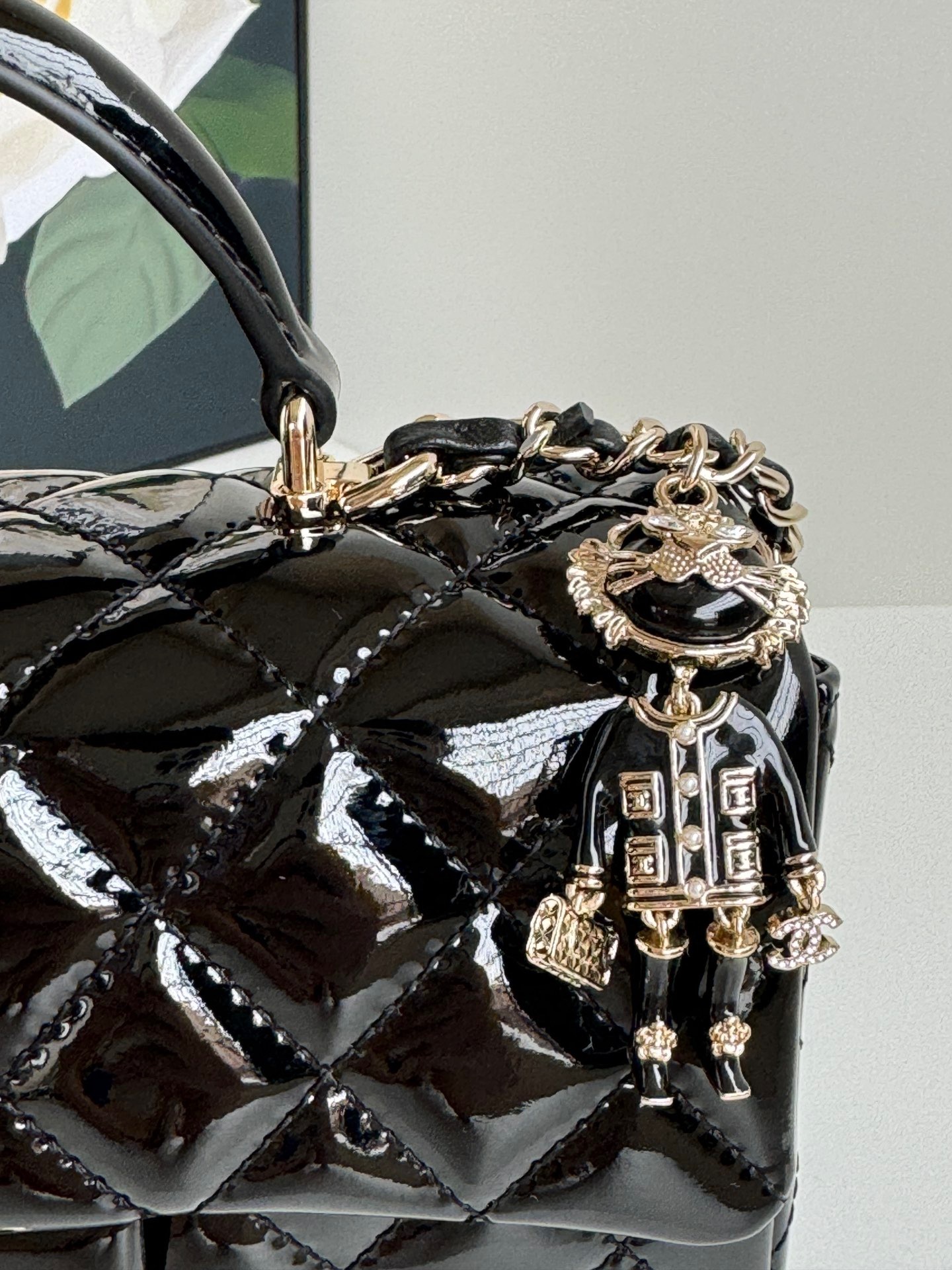 Ch@nel Flap Bag-20*12*6CM