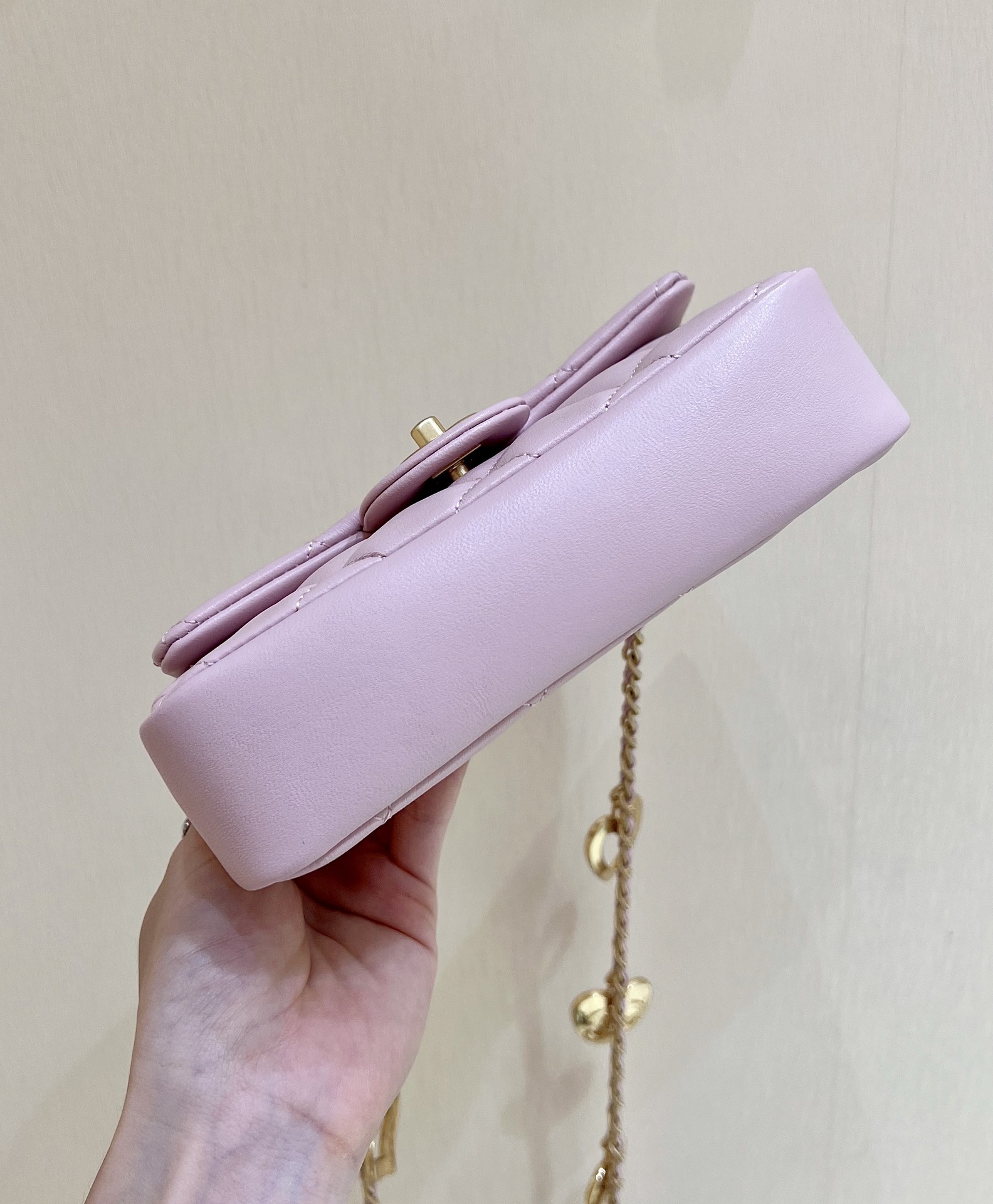 Ch@nel Flap Bag-12*19*7CM