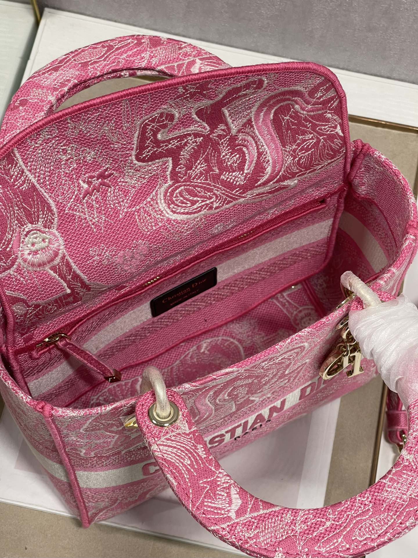 lady D*or handle bag-24cm