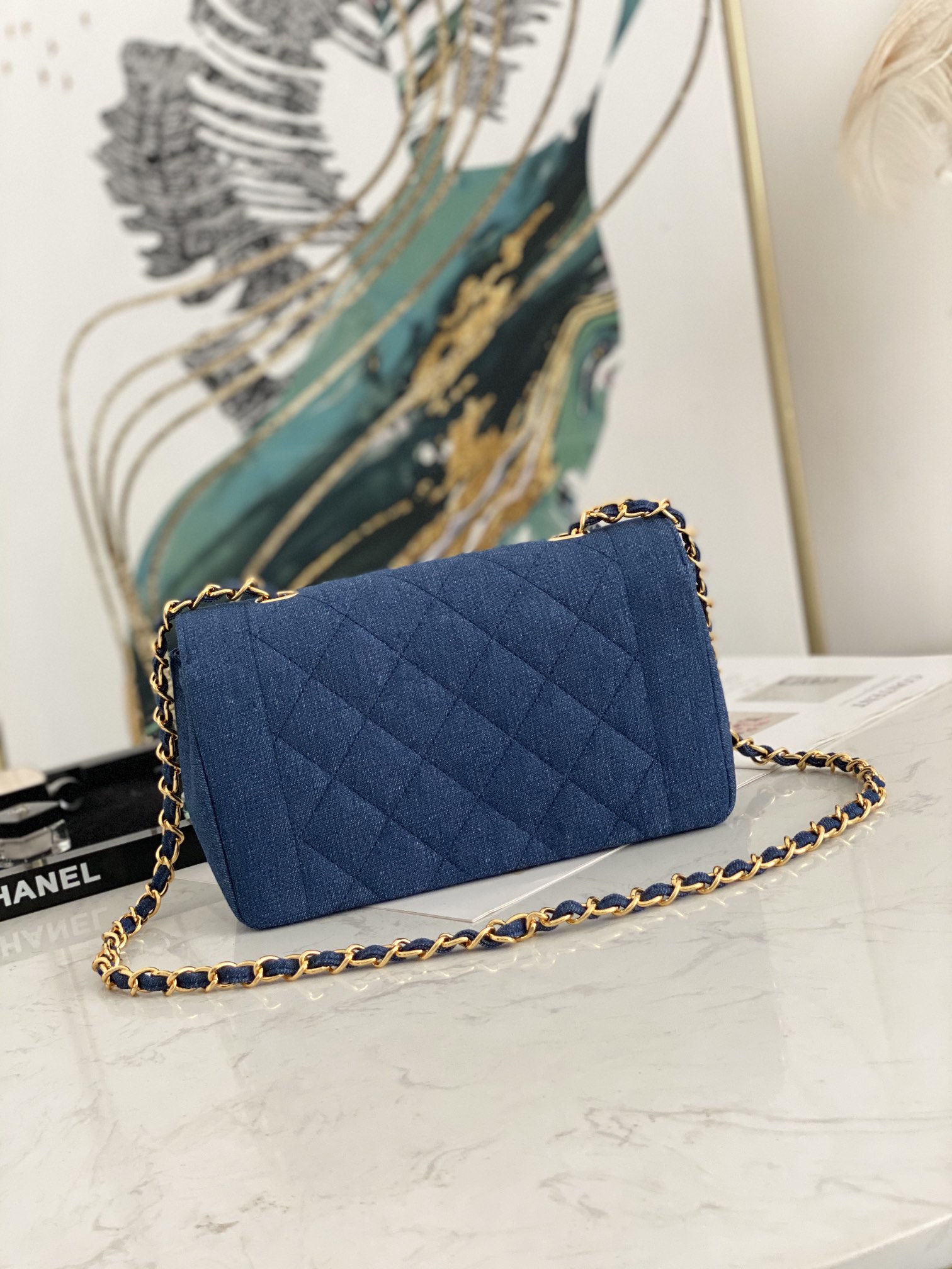 Ch@nel Flap Bag-22.5*14*7CM