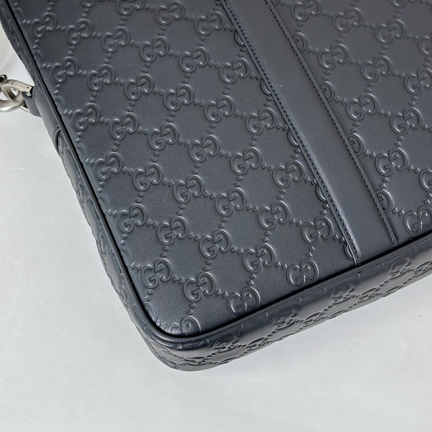 Guc*ci GG Emblem large briefcase -37*28*7CM