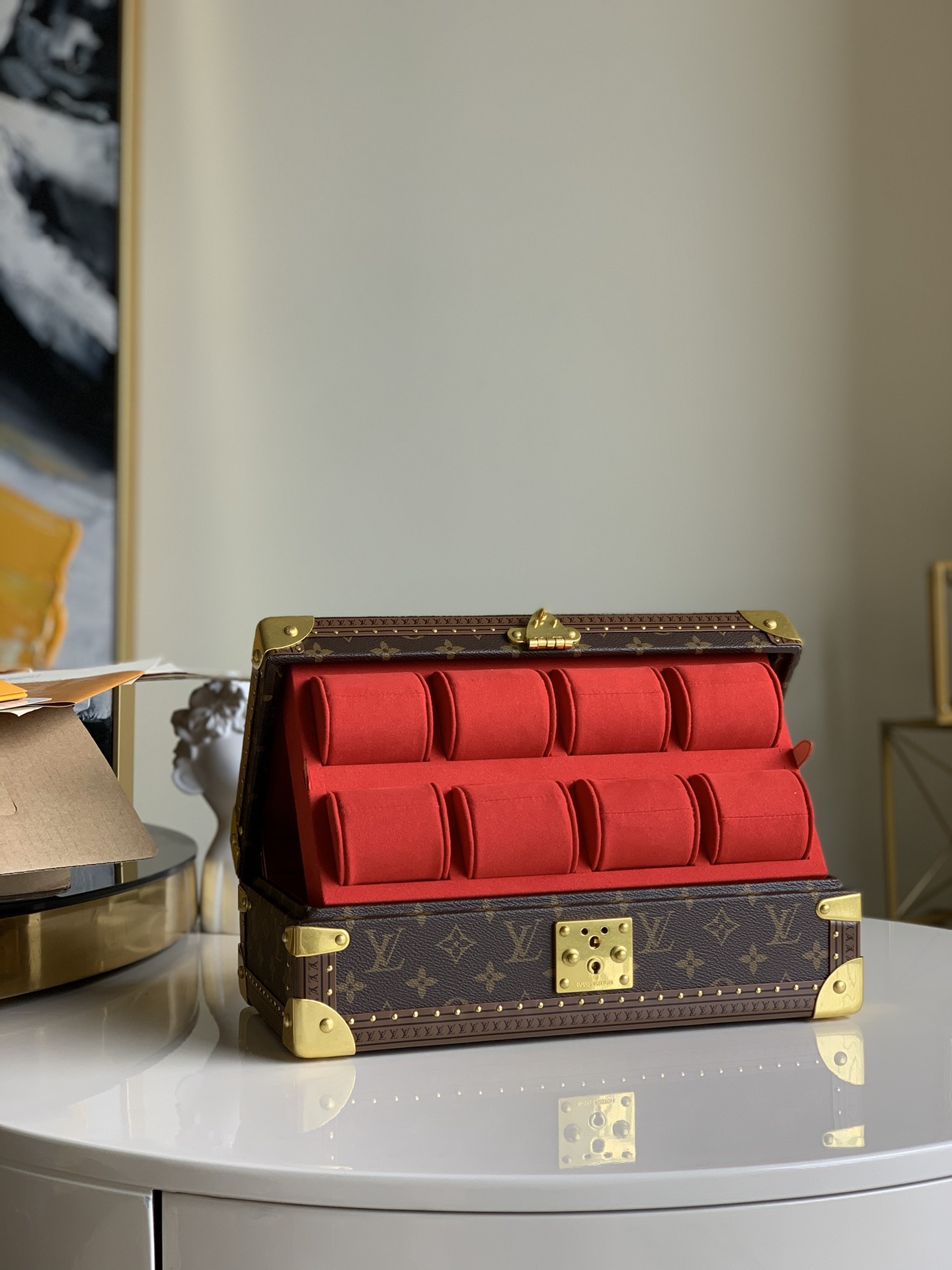 l0*is V*t0n m20039 watch box-34x13x18cm