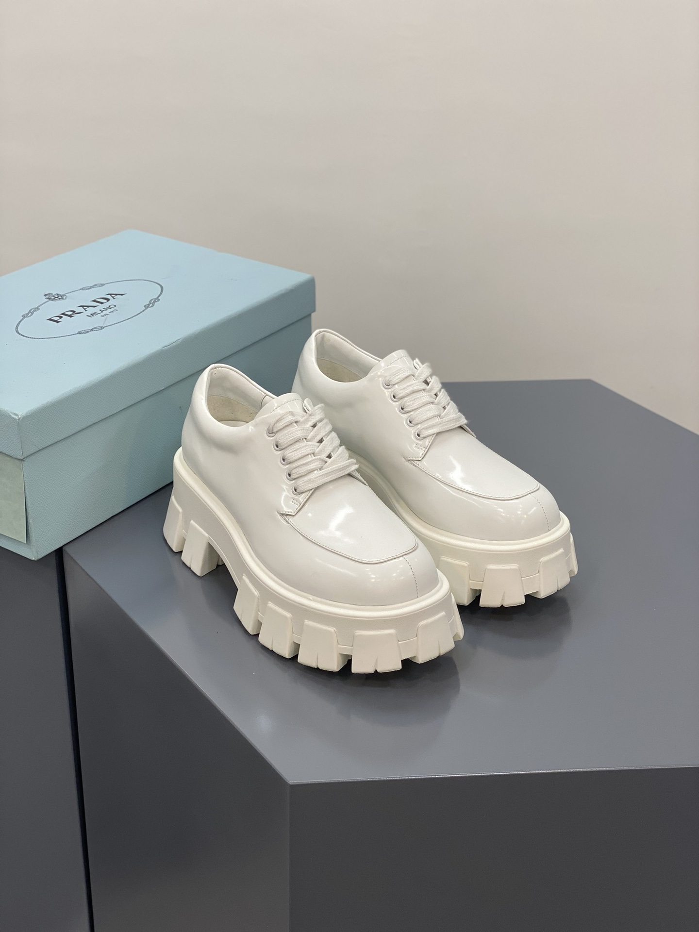 Pra*a loafers 2022ss-5.5cm