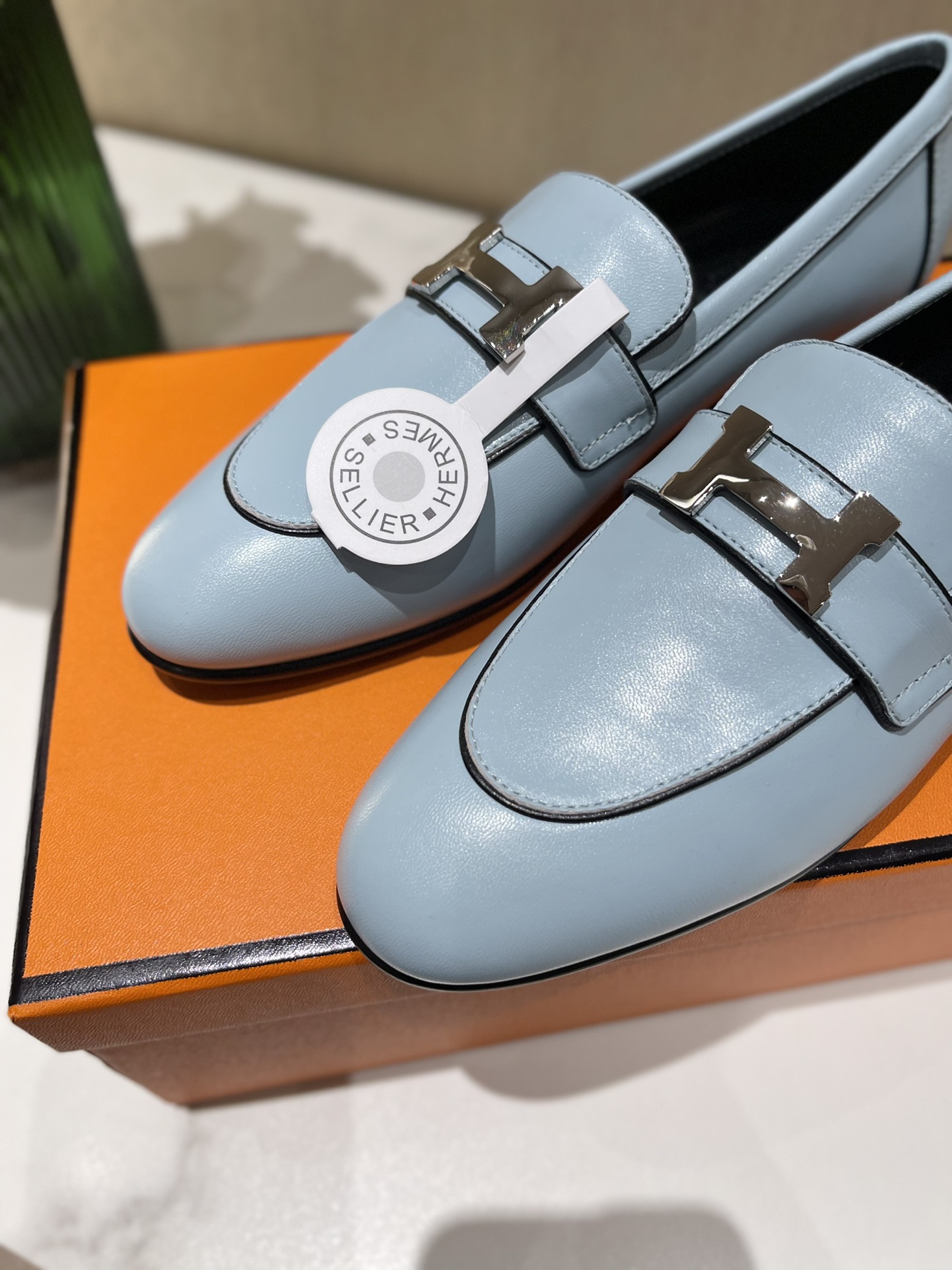 H**mes loafers(eu35-eu40)