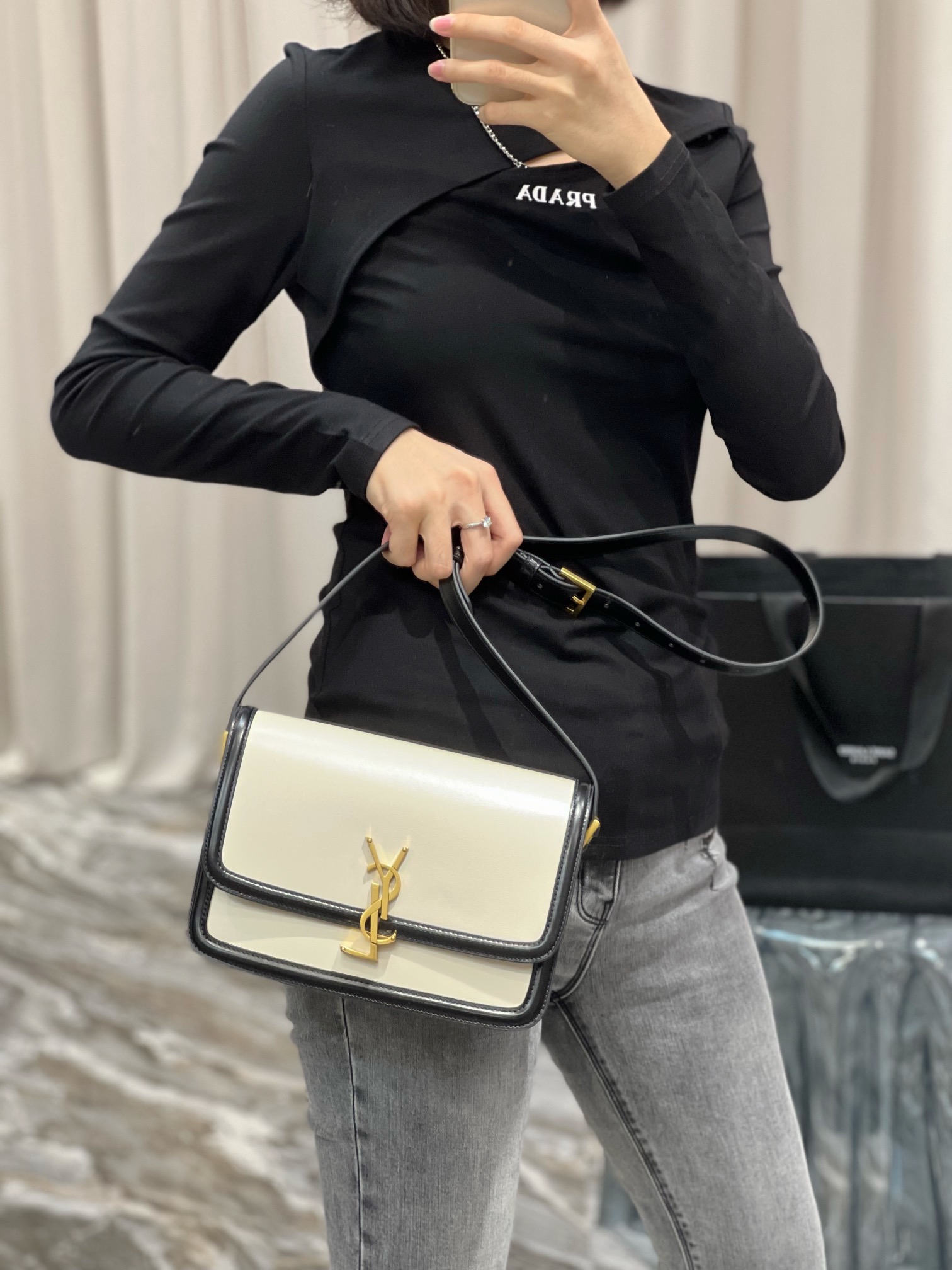 Y*L solferino box bag