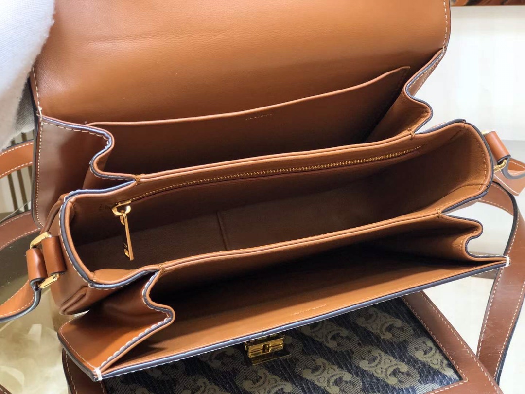 Celin Tambour Box Bag-22*16.5*7CM