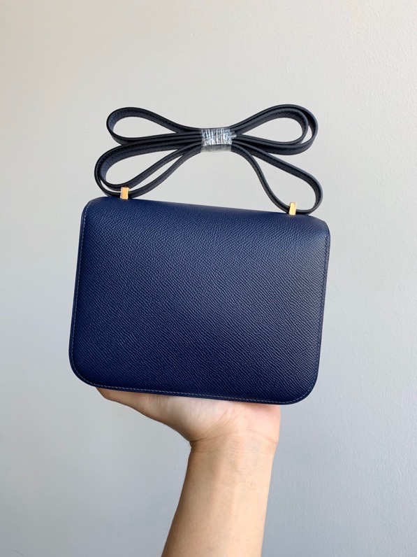 H**mes constance epsom leather-19cm