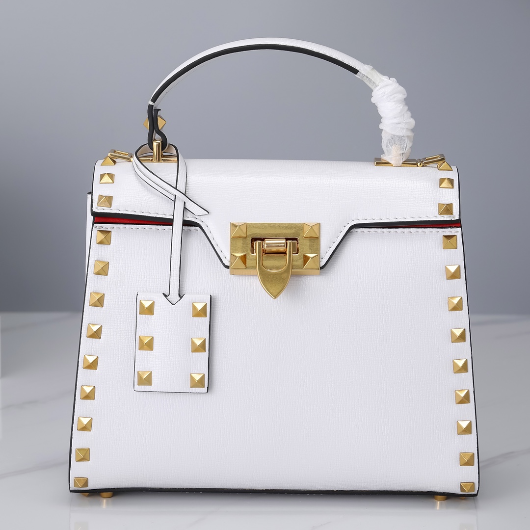 Va1e*ntin0 garavani rockstud alcove-22*17*9cm