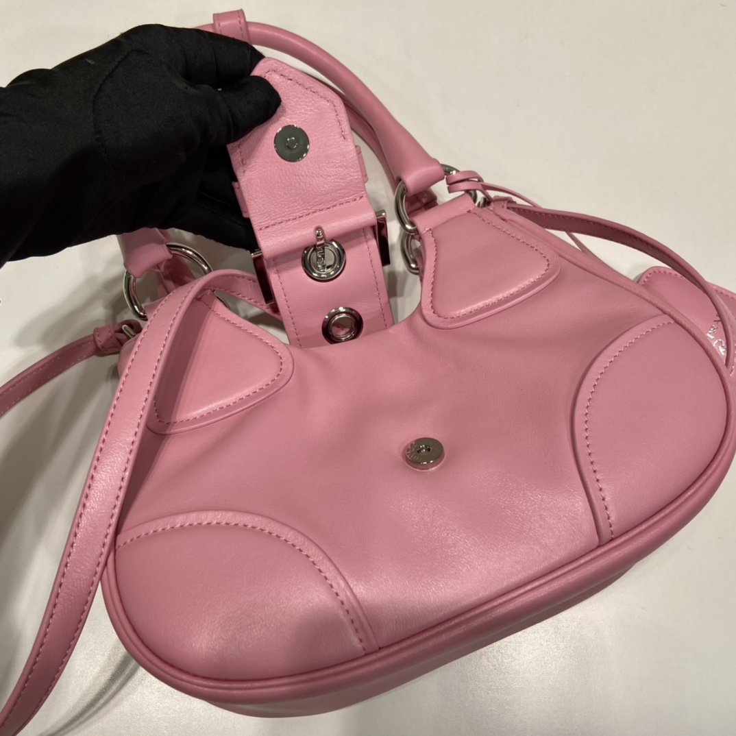 Pra*a moon handbags 1ba381-22.5*16*7.5cm
