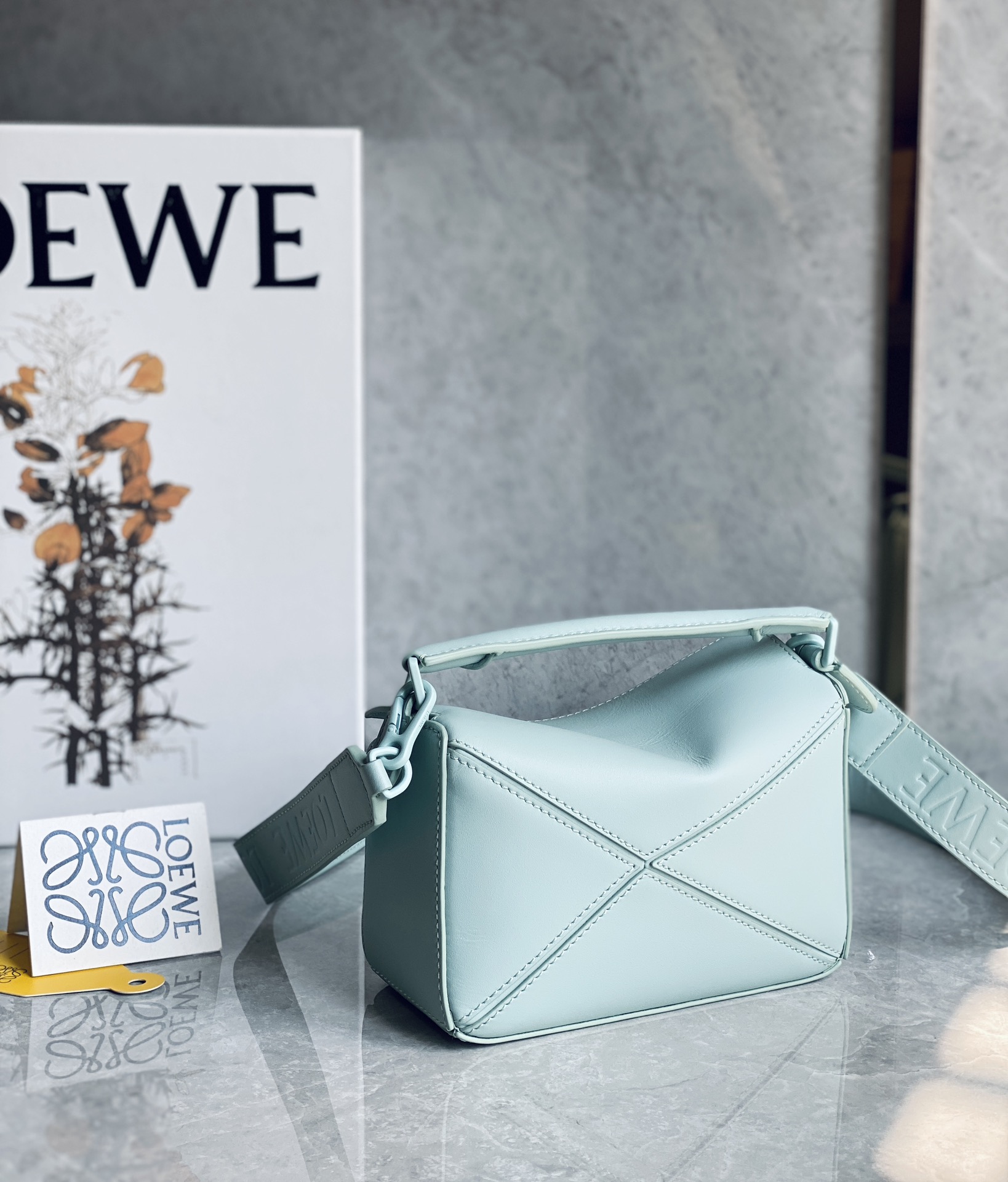 L0ew* puzzle mini bag-18*11*7.5cm