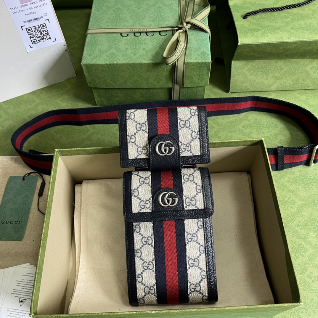 G*u*i ophidia bag-11.5*18*3.5cm