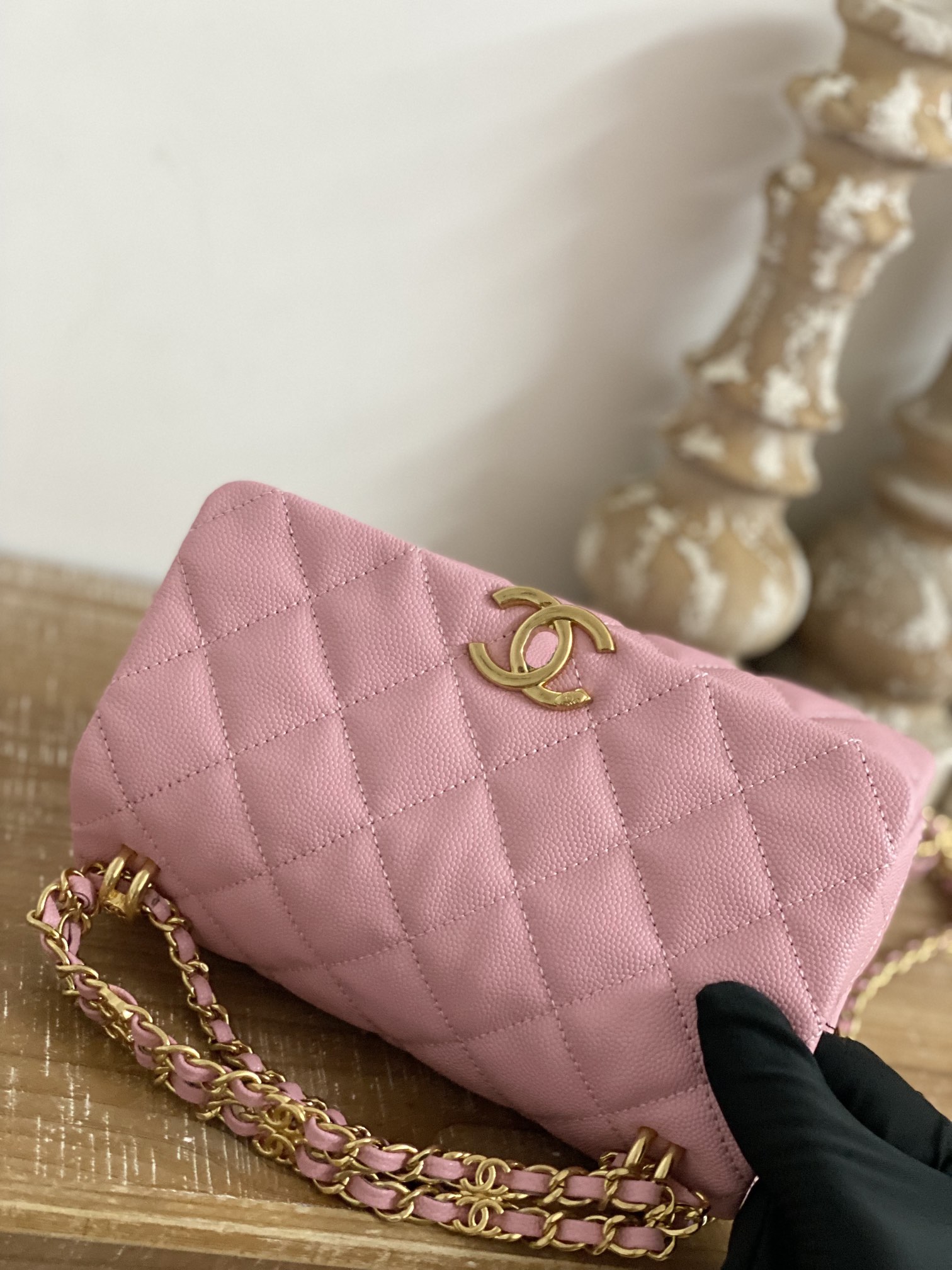 Ch@nel Flap Bag-13*20*9.5CM