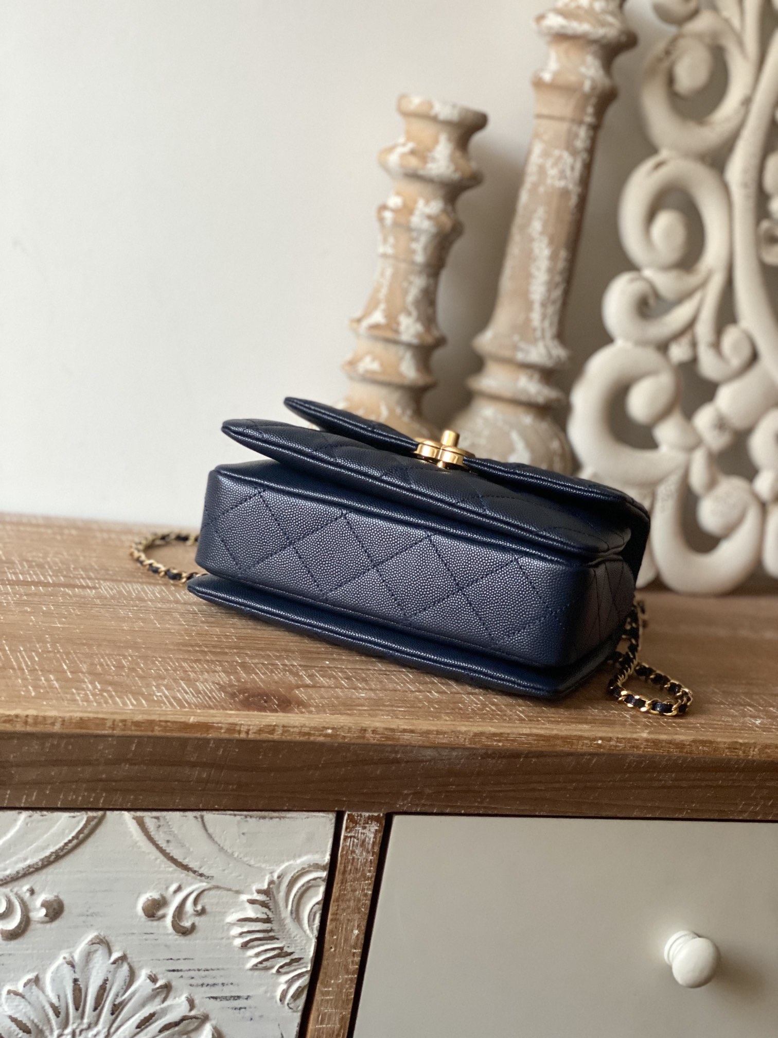 Ch@nel Flap Bag-13*20*9.5CM