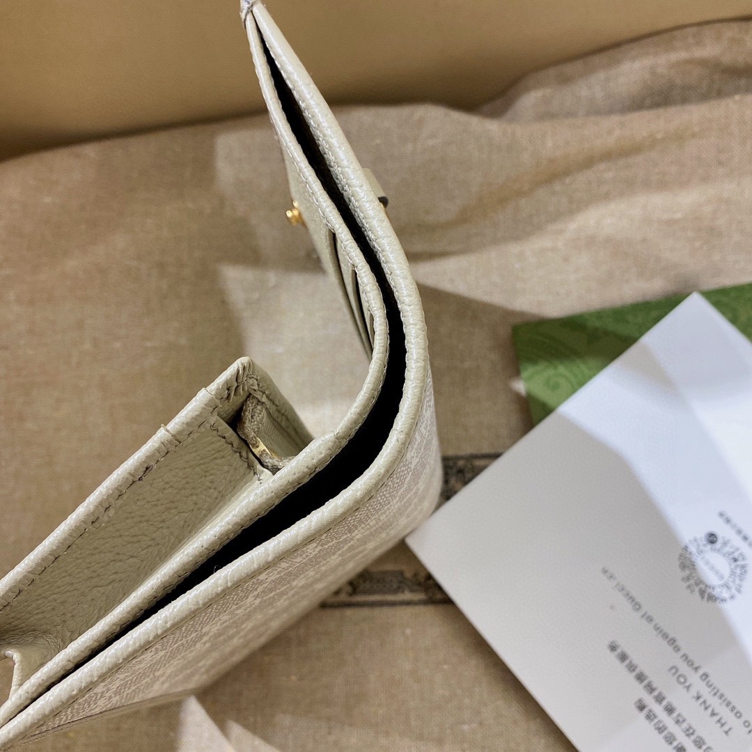 G*u*i 1955 horsebit wallet-11x 8.5 x 3cm