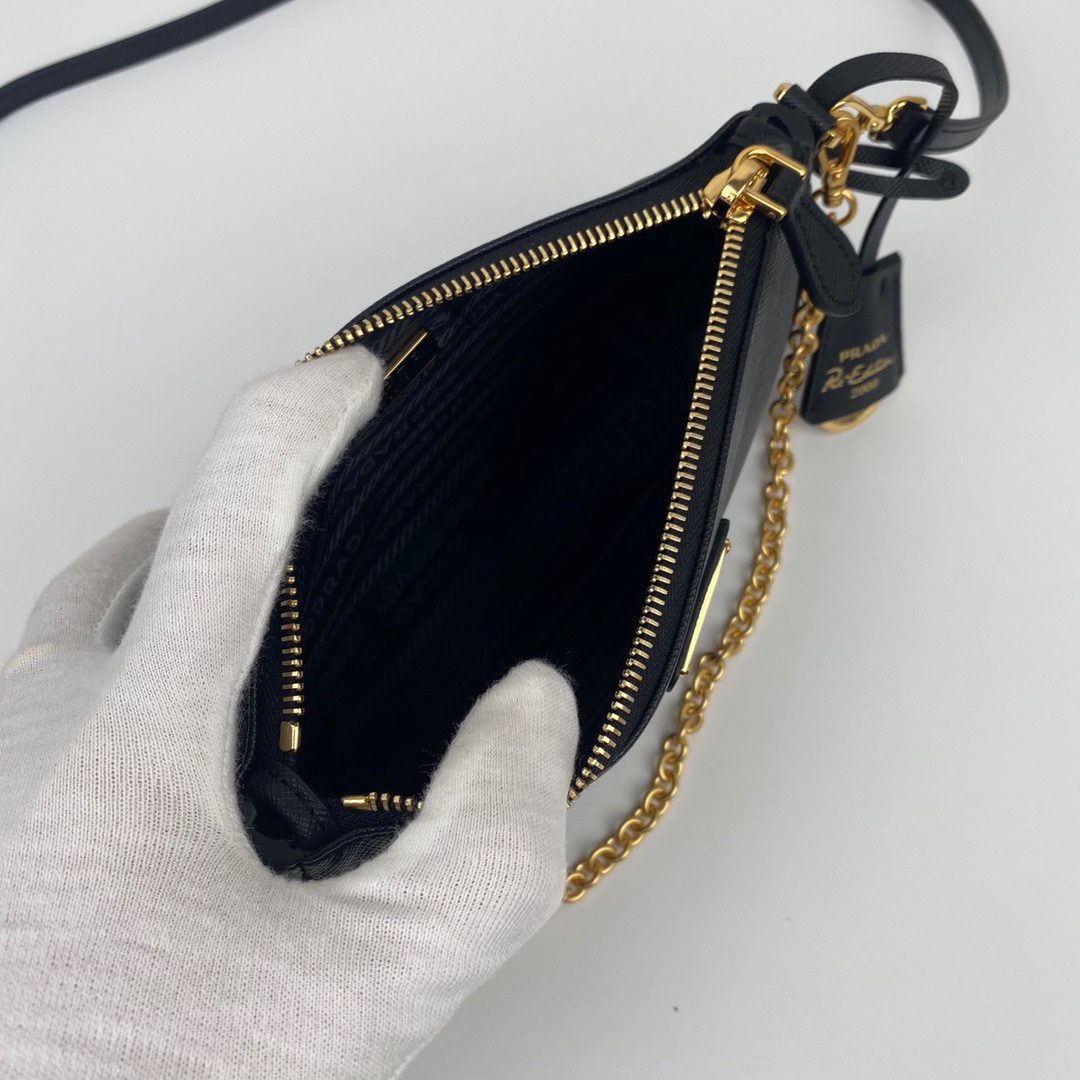 Pra*a chain bag 1bh171-20*11.5*5cm