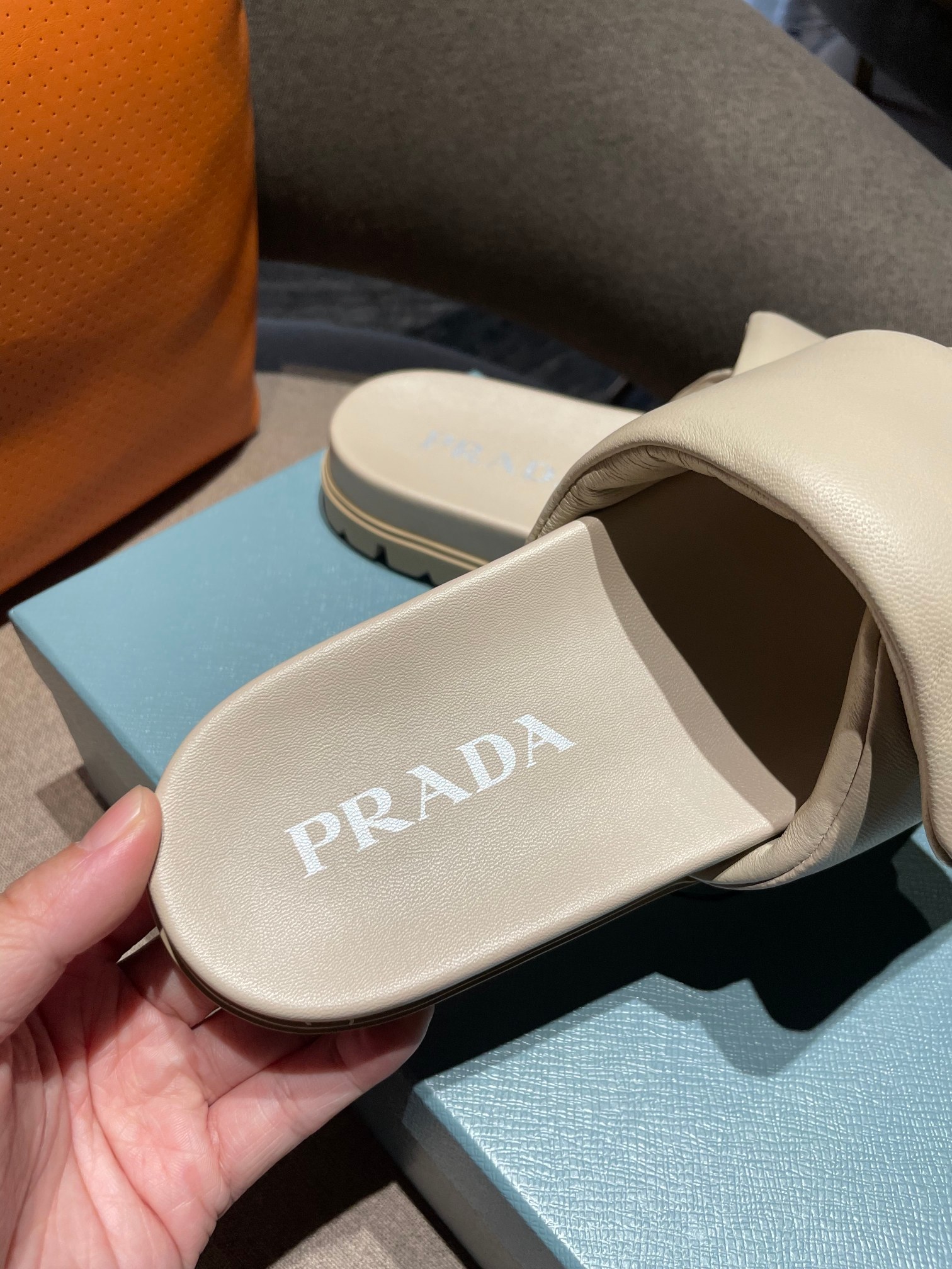 Pra*a boots 2023ss-3cm